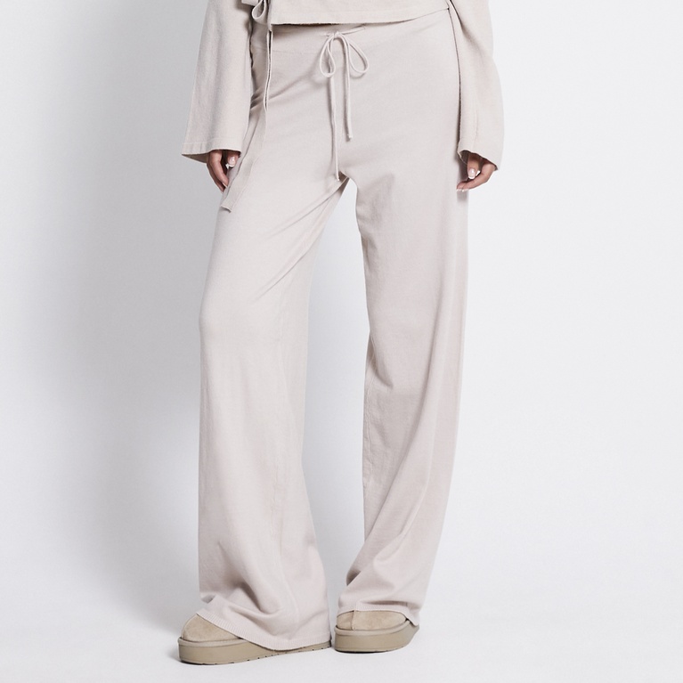 Knit soft pants "Jolina"